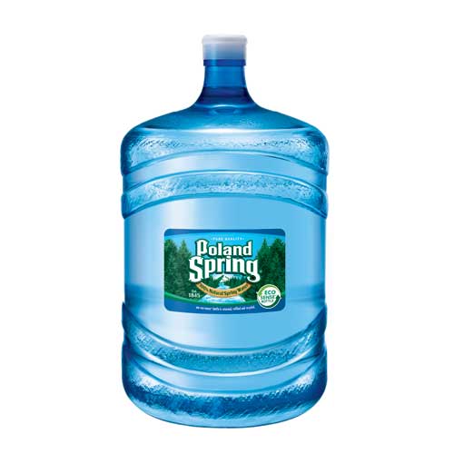 Poland Spring Natural Spring Water Jug 5 Gallon WB Mason