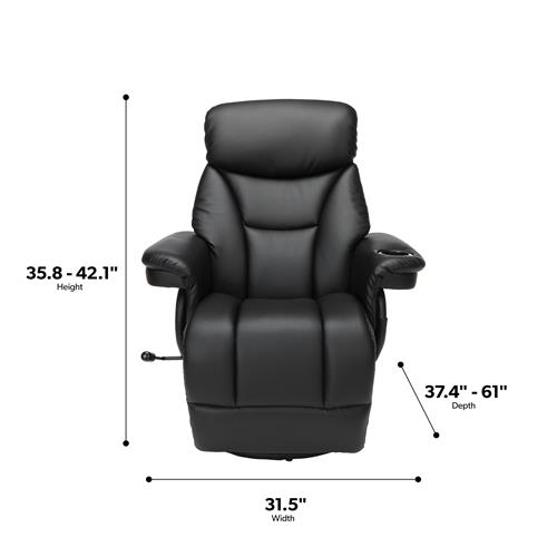 ofm home entertainment recliner