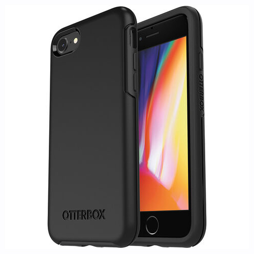 Otterbox Symmetry iPhone 7 Case - For Apple iPhone 7 Smartphone - Black - W.B. Mason Otterbox Symmetry iPhone 7 Case - For Apple iPhone 7 Smartphone - Black - W.B. Mason