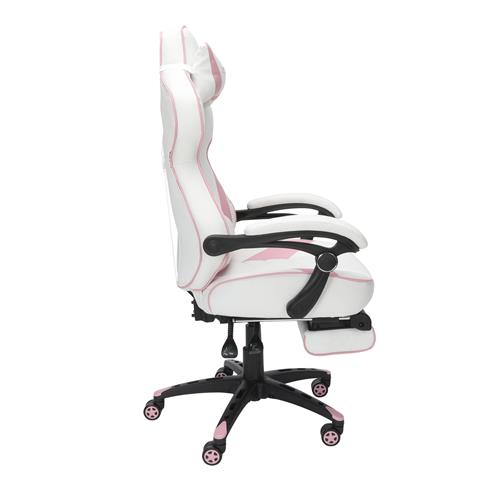 respawn 110 gaming chair pink and white