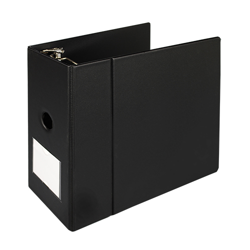 Samsill® 3 Ring Binder, 5 Inch D-rings, Black - Wb Mason