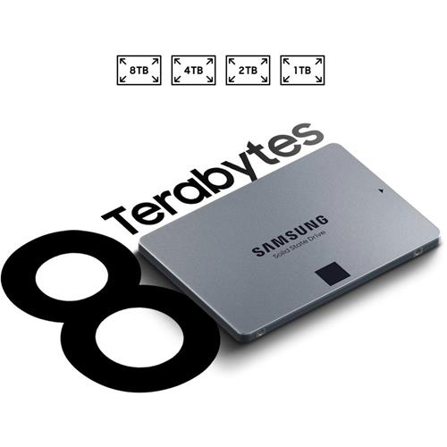 Samsung Solid State Drive 870 QVO, MZ-77Q1T0B/AM, 1 TB, 2.5