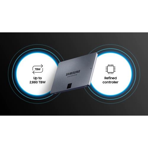 Samsung Solid State Drive 870 QVO, MZ-77Q1T0B/AM, 1 TB, 2.5