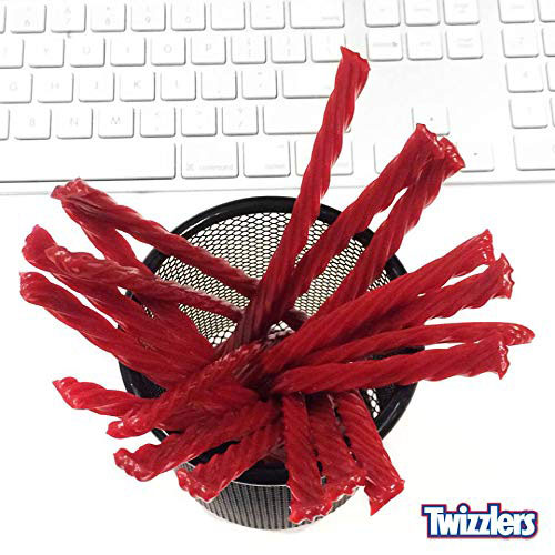 Twizzlers® Strawberry Twizzlers Licorice, Individually Wrapped, 2lb Tub