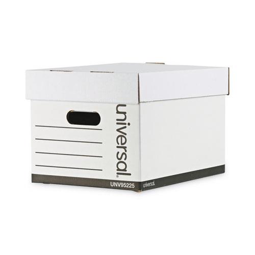 Professional-Grade Heavy-Duty Storage Boxes, Letter/Legal Files, White, 12/Carton Professional-Grade Heavy-Duty Storage Boxes, Letter/Legal Files, White, 12/Carton