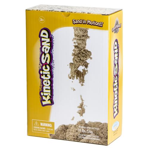 Relevant Play Kinetic Sand, 11.02 lbs, Natural Color - W.B. Mason