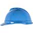 MSA Vented Hard Hat, 4-Point Fas-Trac III Suspension, Blue Thumbnail 1