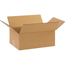 W.B. Mason Co. Corrugated boxes, 10" x 7" x 4", Kraft, 25/BD Thumbnail 1