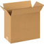 W.B. Mason Co. Corrugated boxes, 12" x 6" x 8", Kraft, 25/BD Thumbnail 1