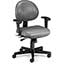 OFM Model 241-VAM-AA 24 Hour Ergonomic Task Chair with Arms, Anti-Microbial/Anti-Bacterial Vinyl, Mid-Back, Charcoal Thumbnail 1