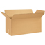W.B. Mason Co. Corrugated boxes, 24" x 10" x 12", Kraft, 25/BD Thumbnail 1