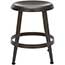 OFM Core Collection Edge Series 18" Table Height Metal Stool, Antique Brown Thumbnail 5