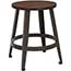 OFM Core Collection Edge Series 18" Table Height Metal Stool, Walnut Thumbnail 1