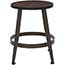 OFM™ Core Collection Edge Series 18" Table Height Metal Stool, Walnut Thumbnail 4