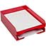 JAM Paper Stackable Paper Tray, Red Thumbnail 2