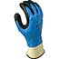 SHOWA Nitrile General Purpose Gloves, Medium, Blue, 12/PK Thumbnail 1