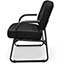 OFM Core Collection Big and Tall Guest and Reception Chair with Arms, Black Thumbnail 6