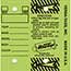 Auto Supplies Versa-Tag, Lime, Form #200, With Rings, 250/BX Thumbnail 1