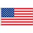 Auto Supplies American Flag, Economy, 3' X 5' Thumbnail 1