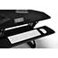 OFM Core Collection Adjustable Desktop Riser, Corner Standing L-Shaped Desk Converter, Black Thumbnail 8