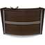 OFM™ Marque Series Single-Unit Curved Reception Station, Walnut Thumbnail 1