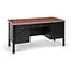 OFM™ Mesa Series Model 66360 5-Drawer Double Pedestal Teacher's Desk, Cherry Thumbnail 1