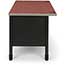 OFM™ Mesa Series Model 66360 5-Drawer Double Pedestal Teacher's Desk, Cherry Thumbnail 7