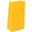 JAM Paper Kraft Lunch Bags, 5" x 9 3/4" x 3", Yellow, 500/BX Thumbnail 2