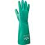 SHOWA Nitrile Chemical Resistant Gloves, 15 mil, 13", X-Large, Light Green, 12/PK Thumbnail 1