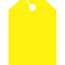 Auto Supplies Mirror Hang Tags, Blank, Large, Yellow, 50/PK Thumbnail 1