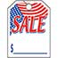 Auto Supplies Mirror Hang Tag, Sale with Flag, 8.5" x 11.5", 50/PK Thumbnail 1
