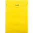 JAM Paper Open End Catalog Envelopes with Clasp Closure, 6" x 9", Yellow Recycled, 100/CT Thumbnail 2