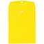 JAM Paper Envelopes with Clasp Closure, 9" x 12", Yellow Recycled, 25/PK Thumbnail 1