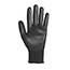 KleenGuard G40 Polyurethane Coated Gloves, High Dexterity, Size 10, Extra Large, Black, 12 Pairs Per Bag Thumbnail 1