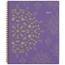 AT-A-GLANCE Vienna Weekly/Monthly Appointment Book, 8 1/2 in x 11 in, Purple, 2024 Thumbnail 1