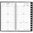AT-A-GLANCE Compact Weekly Appointment Book, 3 1/4 in x 6 1/4 in, Black, 2024 Thumbnail 2