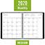 AT-A-GLANCE Contemporary Monthly Planner, 6 7/8 x 8 3/4, Graphite Cover, 2020 Thumbnail 2