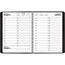 AT-A-GLANCE Two-Person Group Daily Appointment Book, 8" x 10 7/8", Black, 2023 Thumbnail 2