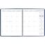 AT-A-GLANCE Fashion Color Monthly Planner, 14- Month Planner, 9 in x 11 in, 2024, Blue Thumbnail 4