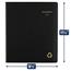 AT-A-GLANCE Recycled Monthly Planner, 9 in x 11 in, Black, 2024 Thumbnail 7