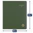 AT-A-GLANCE Recycled Monthly Planner, 9 in x 11 in, Green, 2024 Thumbnail 7