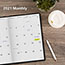 AT-A-GLANCE Recycled Monthly Planner, Jan.-Jan., Black, 7" x 10", 2023 Thumbnail 6