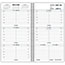 AT-A-GLANCE Weekly Appointment Book Refill Hourly Ruled, 3 1/4" x 6 1/4", 2023 Thumbnail 1