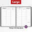 AT-A-GLANCE® Weekly Appointment Book, 8 1/4" x 10 7/8", Black, 2022 Thumbnail 6