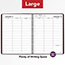 AT-A-GLANCE Weekly Appointment Book, 8 1/4" x 10 7/8", Winestone, 2022 Thumbnail 5