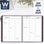 AT-A-GLANCE Weekly Appointment Book, 8 1/4 in x 10 7/8 in, Winestone, 2024 Thumbnail 6