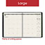 AT-A-GLANCE Recycled Weekly/Monthly Classic Appointment Book, 8 1/4" x 10 7/8", Black, 2023 Thumbnail 7