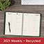 AT-A-GLANCE Recycled Weekly/Monthly Classic Appointment Book, 8 1/4" x 10 7/8", Green, 2022 Thumbnail 8