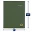 AT-A-GLANCE Recycled Weekly/Monthly Classic Appointment Book, 8 1/4 in x 10 7/8 in, Green, 2024 Thumbnail 9