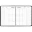 AT-A-GLANCE Triple View Weekly/Monthly Appointment Book, 8 1/2 x 11, Black, 2024 Thumbnail 6